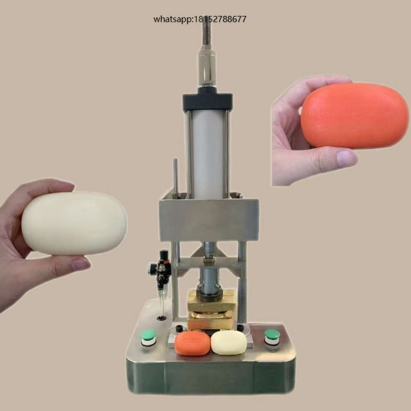 Soap Making Machine - 소형 비누 제조기, 공압식 비누 프레스