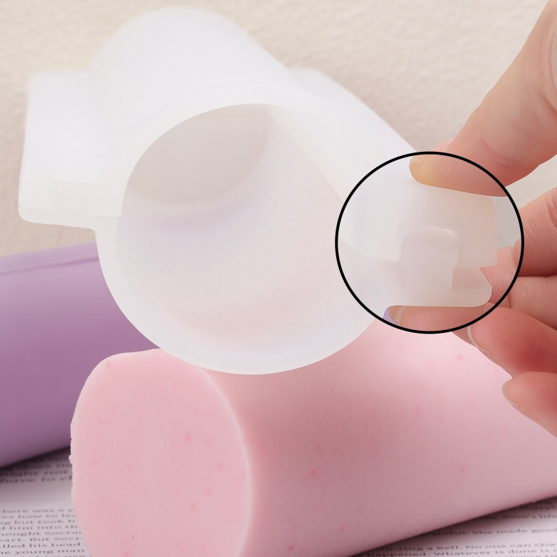 Soap Making Youtube - 롱 하트 컬럼 실리콘 비누 몰드