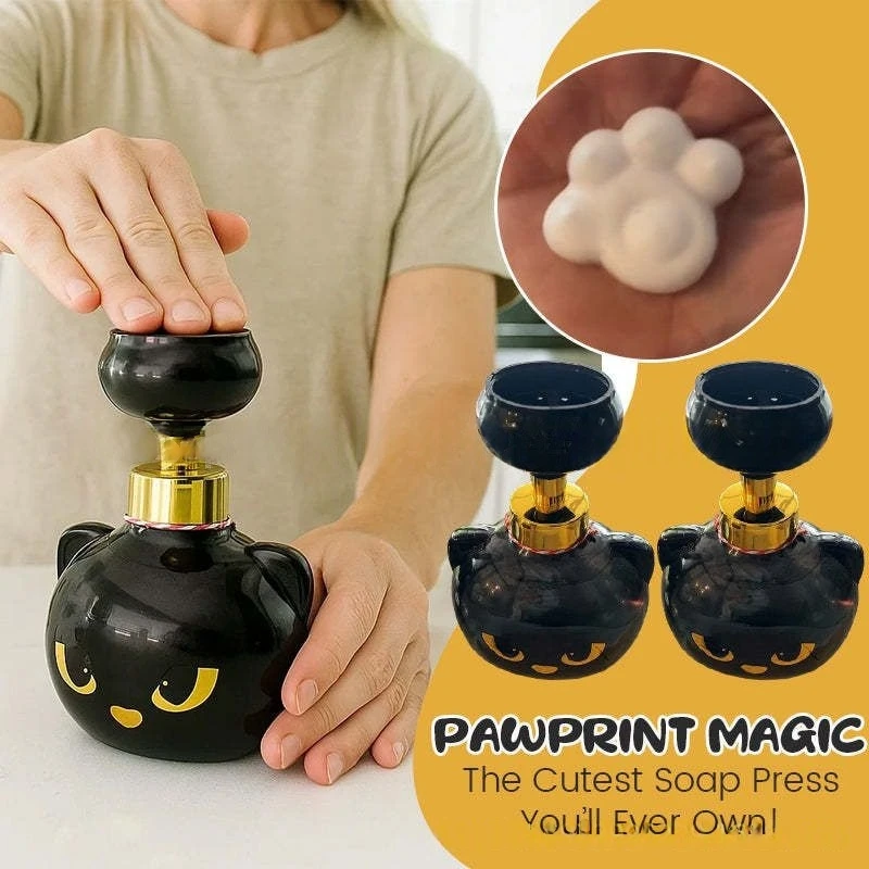 Soap Making Foam - 귀여운 고양이 발 모양 거품 비누