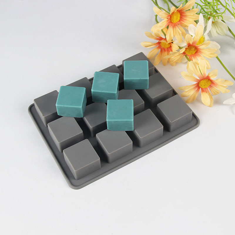 Soap Making Gel - 실리콘 비누 금형 사각형 비누 금형,