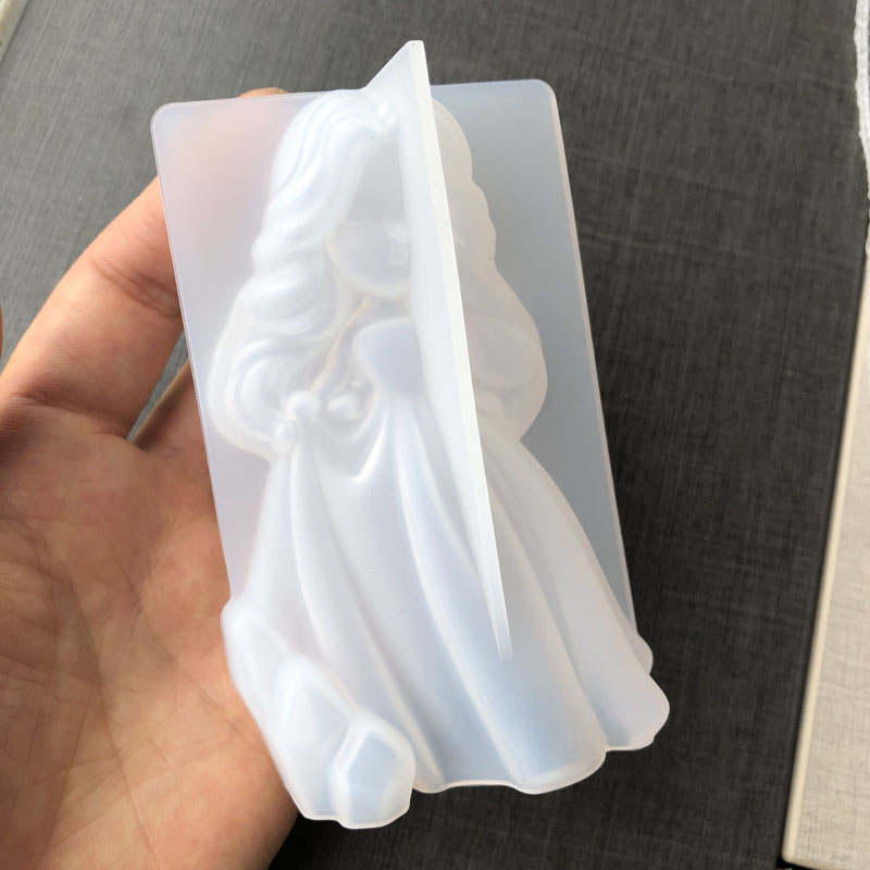 3D 귀여운 공주 실리콘 양초 금형 천사 소녀 비누 수 - Soap Making Line 리뷰 및 가격
