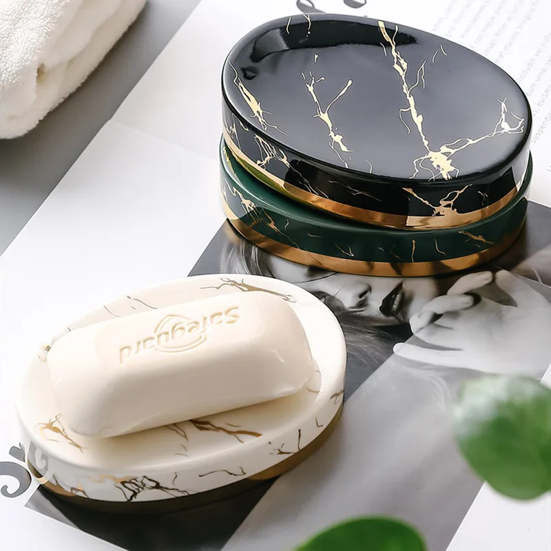 대리석 줄무늬 도자기 욕실 비누 접시 레스토랑 호텔 비 - Soap Making Items 리뷰 및 가격