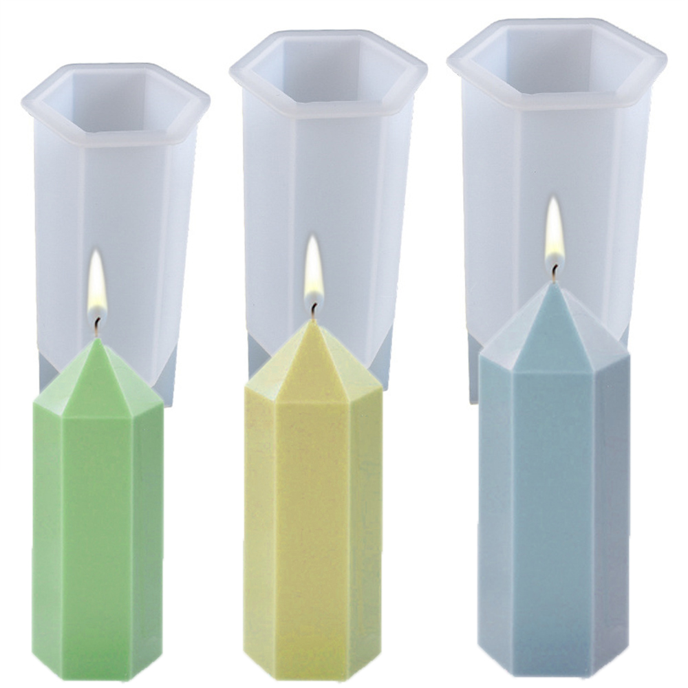 3D 육각 기둥 양초 몰드, 실리콘 송진 비누 몰드,  - Soap Making Kit For Beginners 리뷰 및 가격