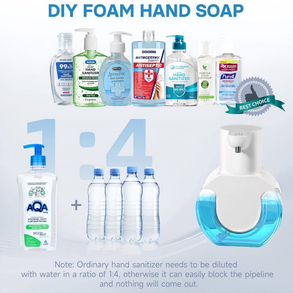 자동 비누 디스펜서 적외선 센서 폼 손 소독제 욕실용  - Soap Making Foam 리뷰 및 가격