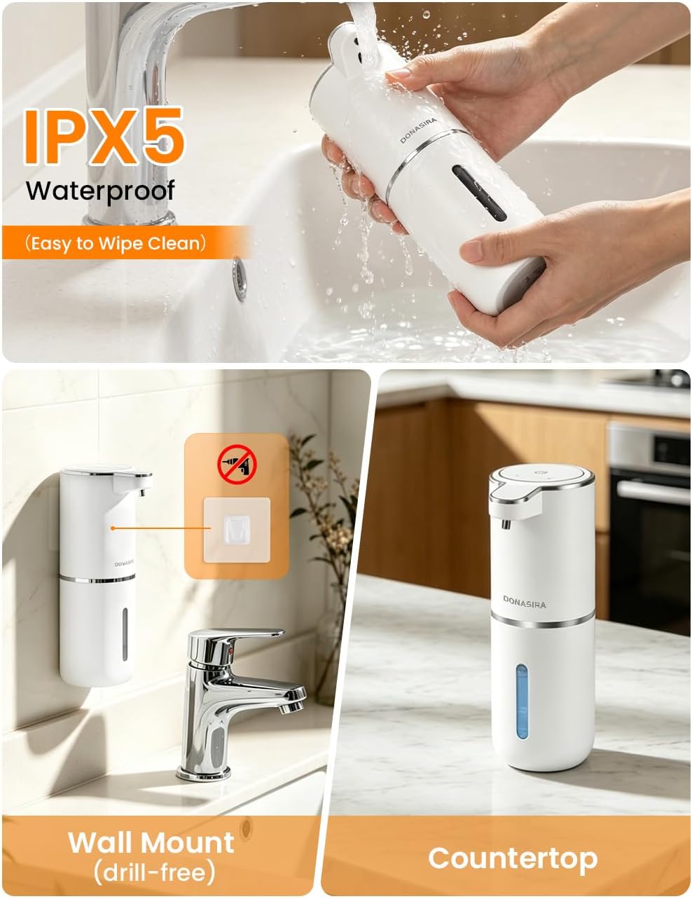 380ML 용량, 라이트 디스플레이, 4단계 조절 가능 - Soap Making Foam 리뷰 및 가격