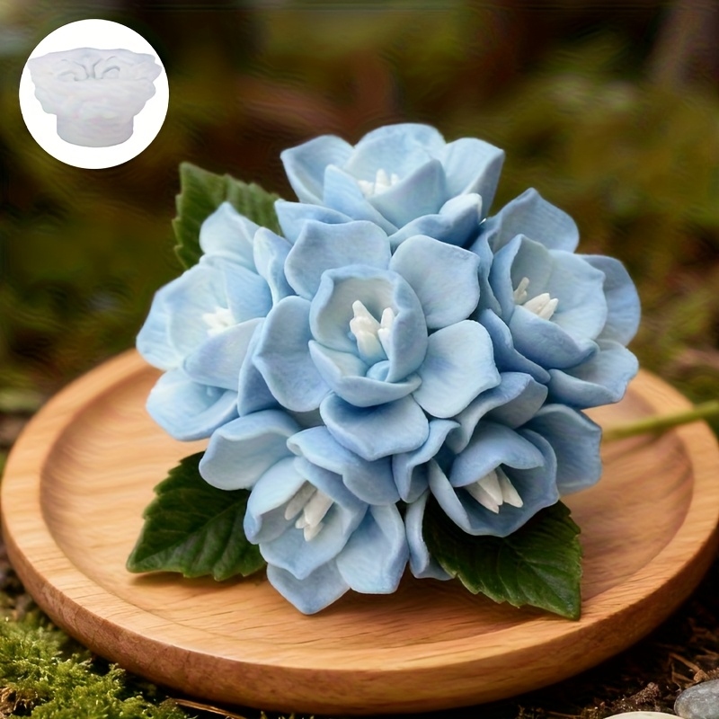 1개의 수국 양초 실리콘 몰드, 양초, 비누, 레진 공 - Soap Making Workshop 리뷰 및 가격