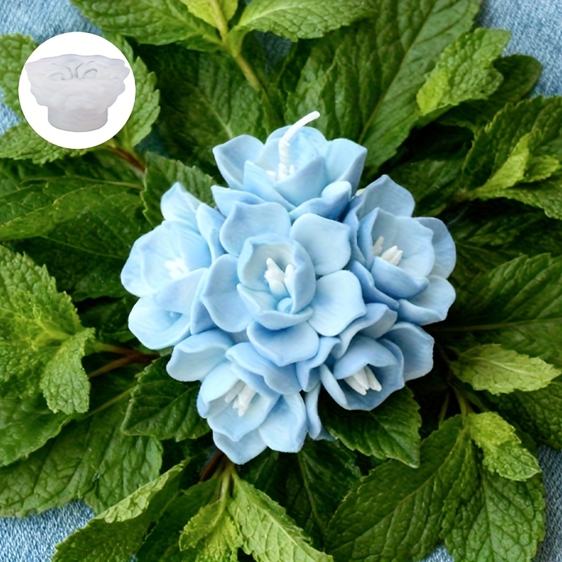 1개의 수국 양초 실리콘 몰드, 양초, 비누, 레진 공 - Soap Making Workshop 리뷰 및 가격