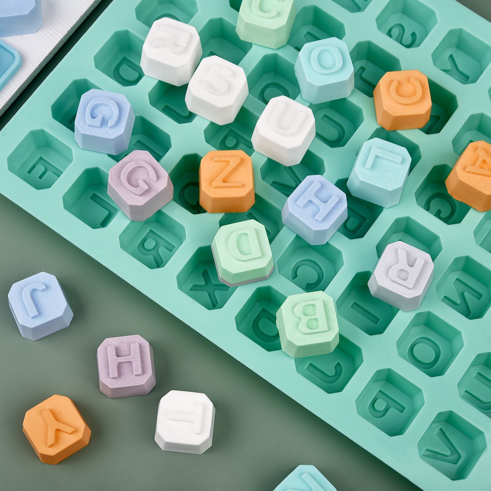 48 편지 Enghish 알파벳 문자 실리콘 금형 비누 - Soap Making Workshop 리뷰 및 가격