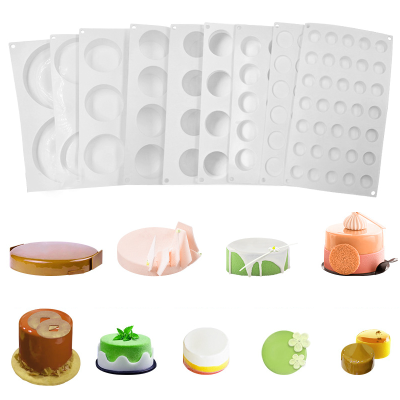 원통형 프랑스 무스 케이크 금형 실리콘 초콜릿 금형 식 - Soap Making Line 리뷰 및 가격