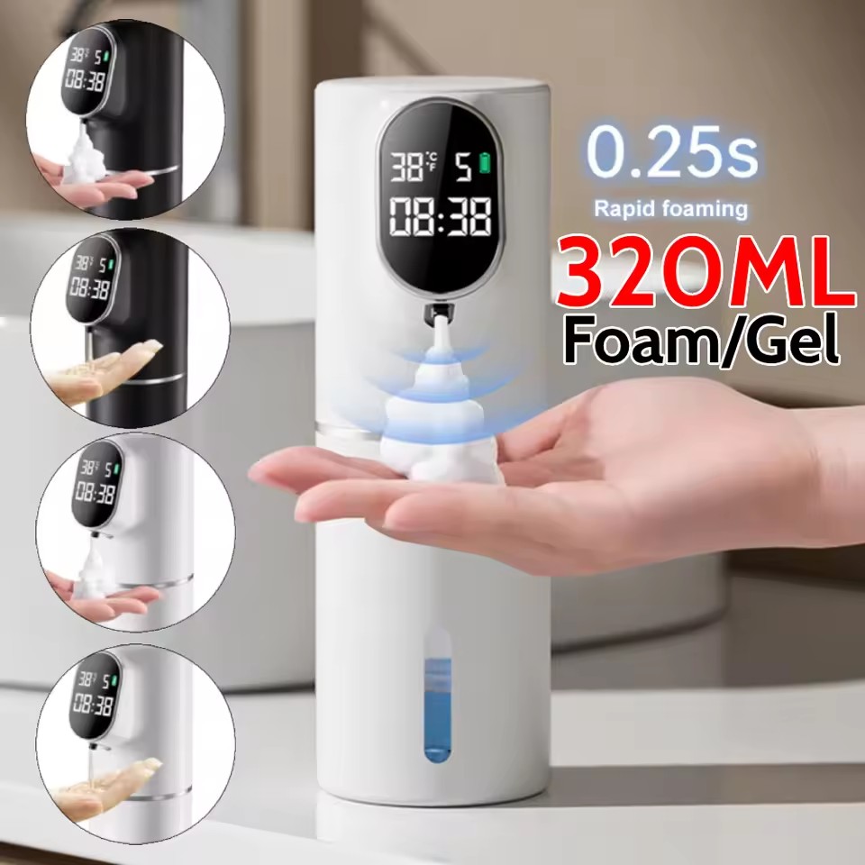 미 자동 LED 액체 거품 비누 디스펜서 5단계 조절  - Soap Making Foam 리뷰 및 가격
