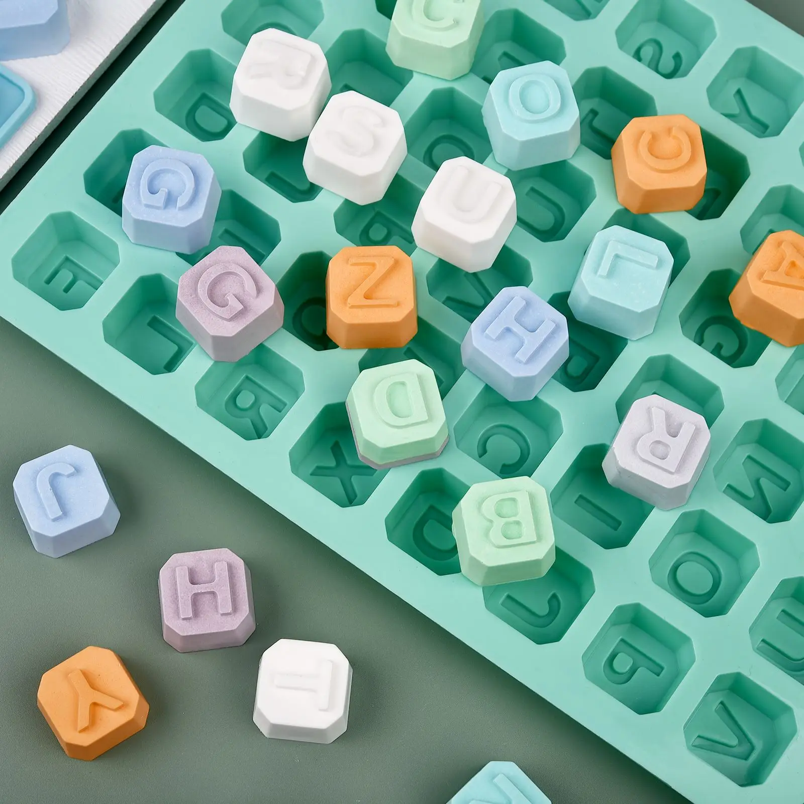48 편지 Enghish 알파벳 문자 실리콘 금형 비누 - Soap Making Workshop 리뷰 및 가격