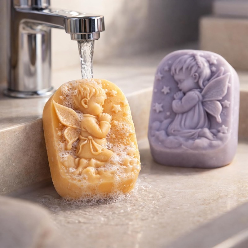 천사 실리콘 몰드 비누 만들기 용품 기도하는 요정 아기 - Soap Making Line 리뷰 및 가격