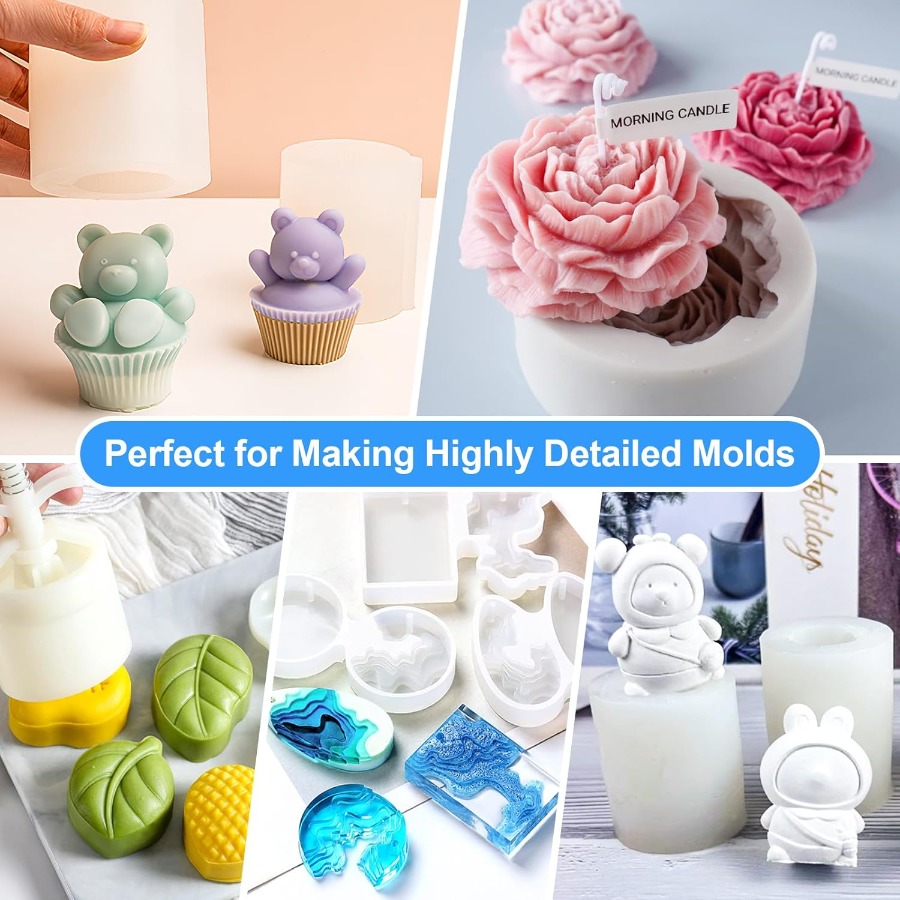 실리콘 몰드 제작 키트, 38.8온스 용량의 15A 경 - Soap Making Gel 리뷰 및 가격